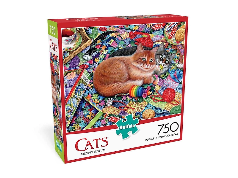 Buffalo Games - Le puzzle Cats - Puzzling Problem - en 750 pièces