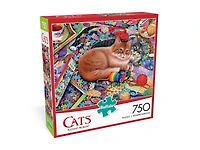 Buffalo Games - Le puzzle Cats - Puzzling Problem - en 750 pièces