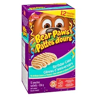 Bear Paws Birthday Cake Family Pack, Dare, 336g