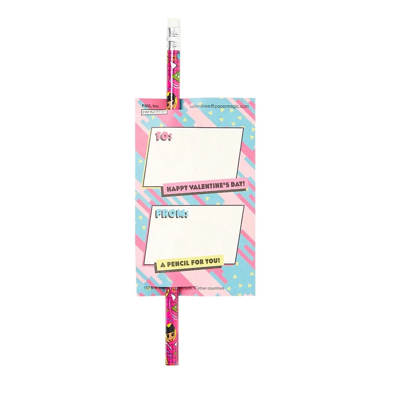 Cartes LOL Surprise pour la Saint-Valentin, 16 comptes, cartes d'échange en classe