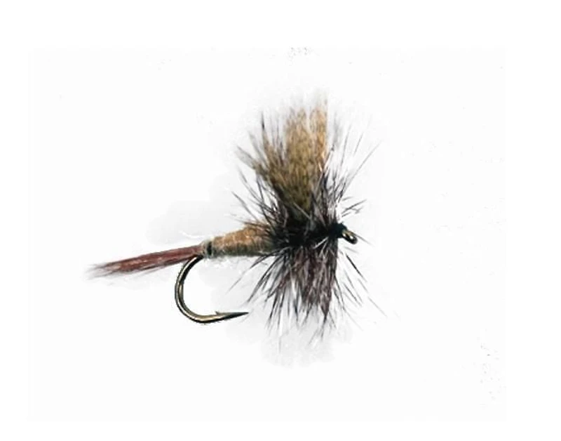 Superfly FLY1096-12P Mouche sèche March Brown #12 Il est apprécié des poissons d'eau douce