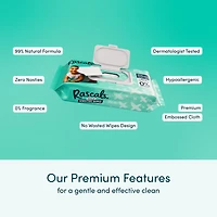 Lingettes Sensibles pour Bébés, Sans Parfum, emballage individuel Paquet de 9 Jumbo (648 lingettes) Multi-paquet (216 lingettes) Paquet simple (72 lingettes) Unisexe