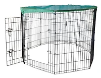 48" Wire Dog Pet Exercise Pen avec couverture amovible