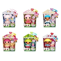 Petite poupée Lalaloopsy - Breeze E. Sky  avec nuage comme animal de compagnie, poupée-ange de 7 po (17,78 cm) avec ailes, tenue rose et chaussures amovibles, dans un emballage de jeu de maison réutil