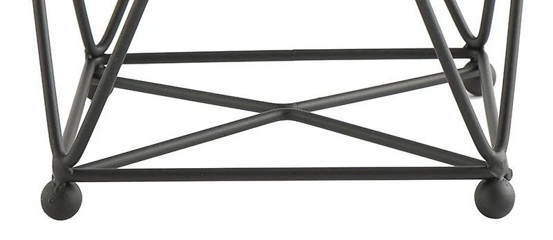 era Geo cylindre de papier hygiénique noir 7.64x13.31x7.64po