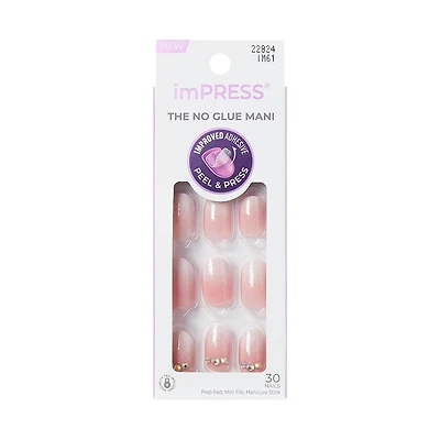 KISS imPRESS Nails - Even Better, Pink, Oval, Short