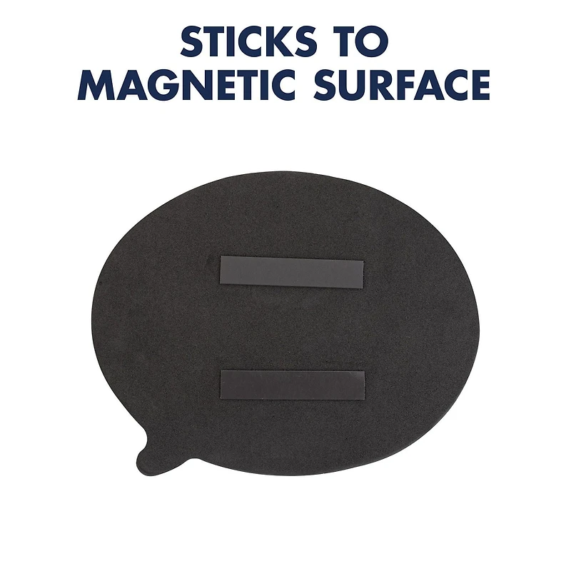 Quartet Speech Bubble Magnetic Dry Erase Board, Whiteboard, 1 Marker, 1 Magnet, 11" x 8.5"