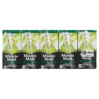 Minute Maid 100% Apple Grape Juice 200mL carton, 10 pack