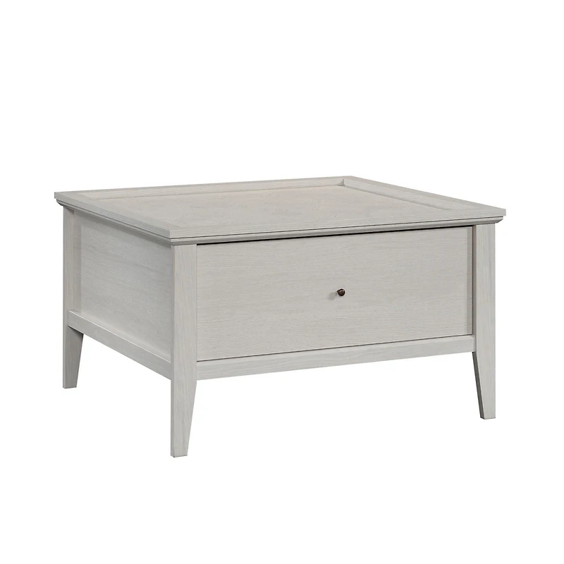 Sauder Larkin Ledge Storage Coffee Table in Glacier Oak Finish