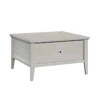 Sauder Larkin Ledge Storage Coffee Table in Glacier Oak Finish