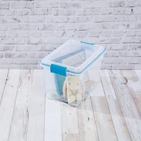 Boîte étanche transparent moyenne de 19 litres 19 litres