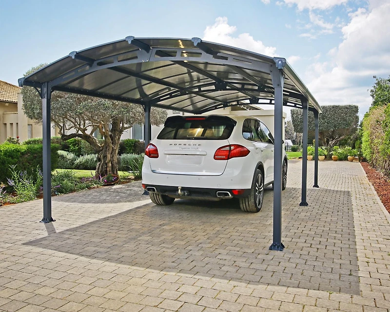 CANOPIA by PALRAM Arcadia 12 ft. x 21 ft. Grey Carport