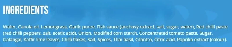 Blue Dragon Thai Red Curry Paste, 270ml