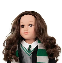 My Life As Harry Potter Slytherin Posable 18-inch Doll, Brunette Hair, Brown Eyes