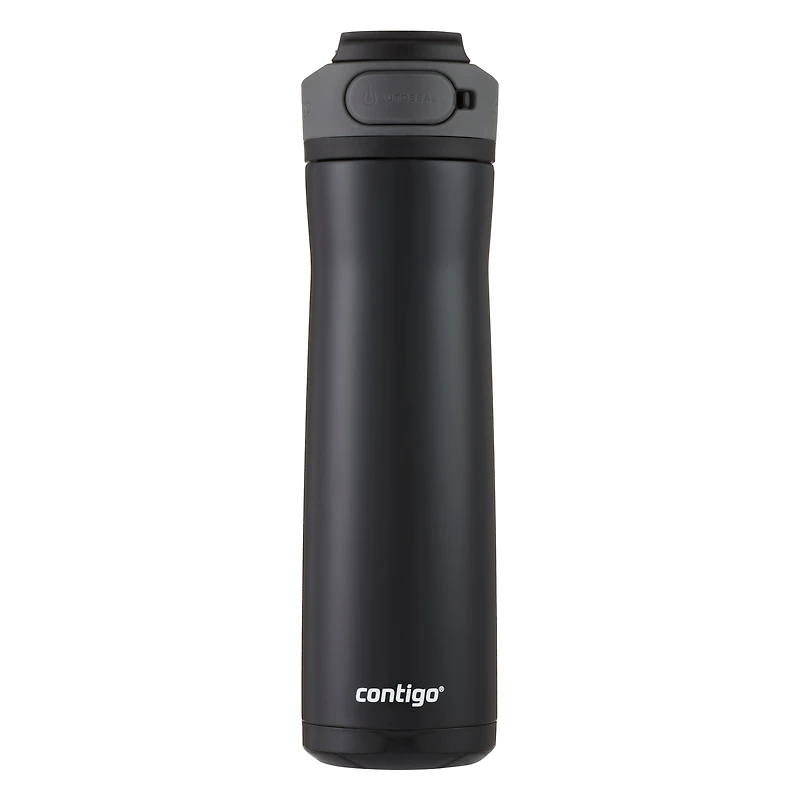 Bouteille d’eau Contigo Cortland Chill 2.0, acier inoxydable, isolation sous vide, couvercle à verrouillage automatique, réglisse