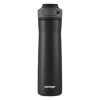 Bouteille d’eau Contigo Cortland Chill 2.0, acier inoxydable, isolation sous vide, couvercle à verrouillage automatique, réglisse
