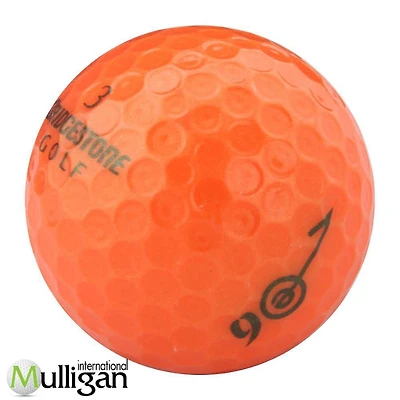 Mulligan - 36 balles de golf récupérées Bridgestone e6 4A, Orange