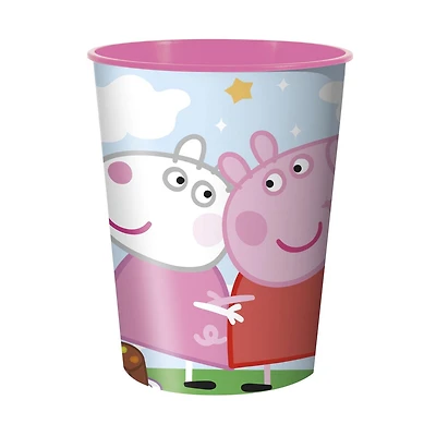 Peppa Pig 16oz Plastic Stadium Cup, Plastic Cup holds 16oz