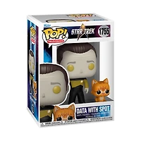 Funko Pop! & Buddy Television: Star Trek - Data with Spot Vinyl Figure