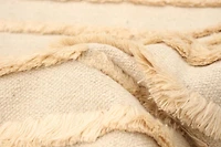 ECARPETGALLERY Tapis Fait à la Main pour Salon, Salle à Manger et Chambre à Coucher <br>Texturé Collection Cambridge 4'10" x 8'0" en Jaune