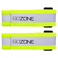 GoZone Reflective Bands – Lime/Grey, Adjustable fit