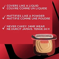 L'Oréal Paris Infallible 24H Fresh Wear Foundation in a Powder, Matte Foundation in a Powder