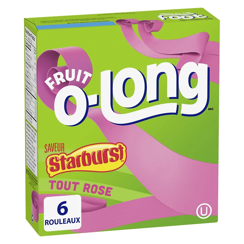Fruit By The Foot by Betty Crocker Gluten Free Starburst Flavoured, 6 rolls, 128 g