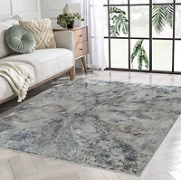Rug Branch Melo Collection Modern Abstract Scandinavian Indoor Area Rug