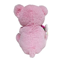 Way to Celebrate Mother's Day Plush Bear Pink, 13.6inch
