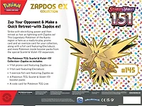 Scarlet & Violet—151 Collection—Zapdos ex