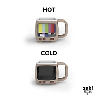 Zak Designs Retro TV Sculpted Colour Change Mug