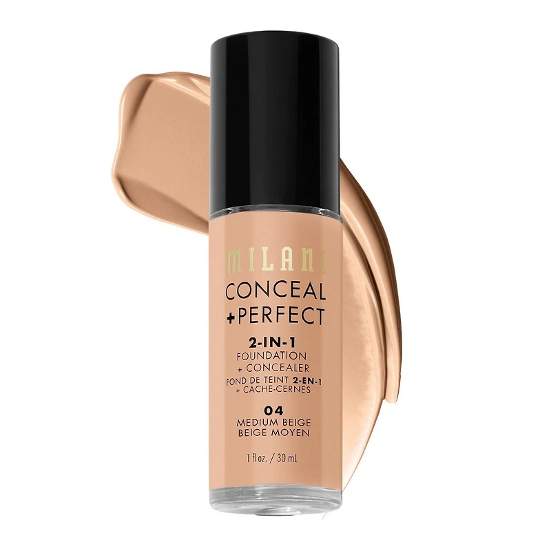 Milani Conceal+Perfect 2-in-1 Fond de teint et correcteur Milani Conceal+Parfait 2-en-7