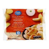 Pérogies saveur de pomme de terre et de cheddar Great Value 907g