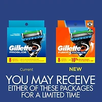Cartouches de rechange de rasoir Gillette Fusion5 ProGlide pour hommes de rasoir pour manche de rasoir Flex-pivot, cartouches à 5 lames de rasoir, lame de précision pour hommes