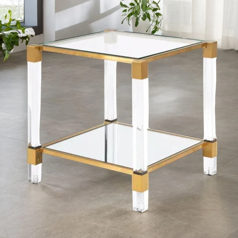 Table d'appoint Jacques en or