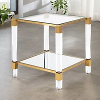 Table d'appoint Jacques en or