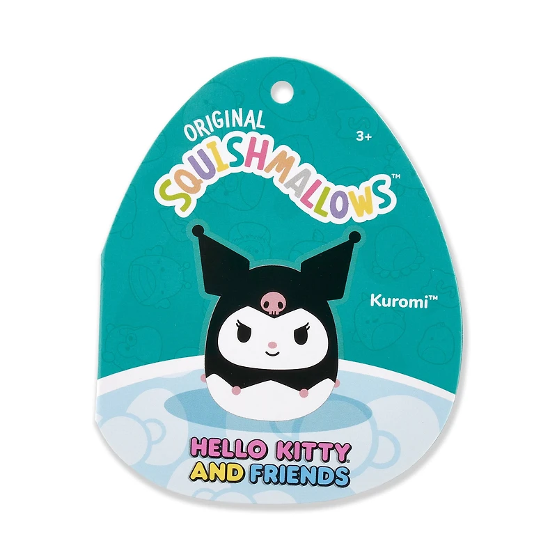 Squishmallows Original Sanrio - Peluche de 8 pouces de Kuromi - Peluche officielle de Jazwares