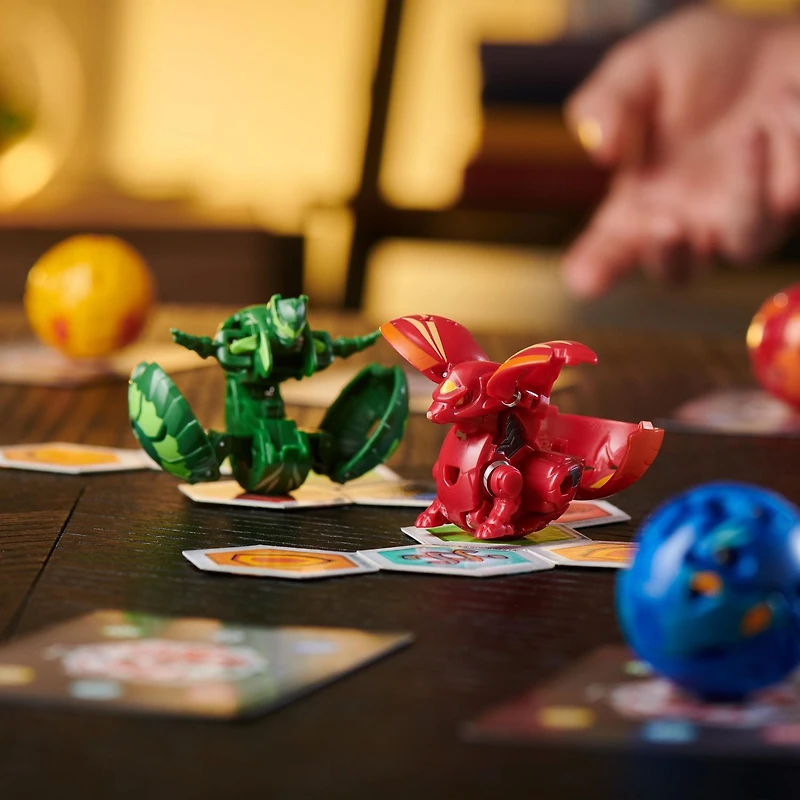 Bakugan Legends, Fangzor X Mantonoid, 2-inch-Tall Collectible Action Figure and Trading Cards, Kids Toys for Boys 6 and up
