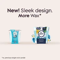 Glade® Scented Candle Air Freshener, Invigorating Aqua Waves, 1 Piece