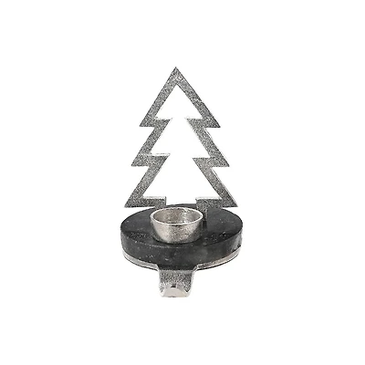 Christmas Tree With Tealight Stocking Holder