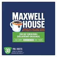 Café Décaféiné Certifié Compostable Capsules De Café K-Cup®, 30 Capsules