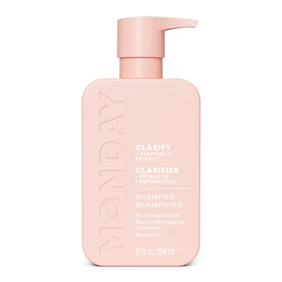 MONDAY Haircare CLARIFY Shampoo with Grapefruit Extract & Ceramides for Oily Hair Prone to Build-up
