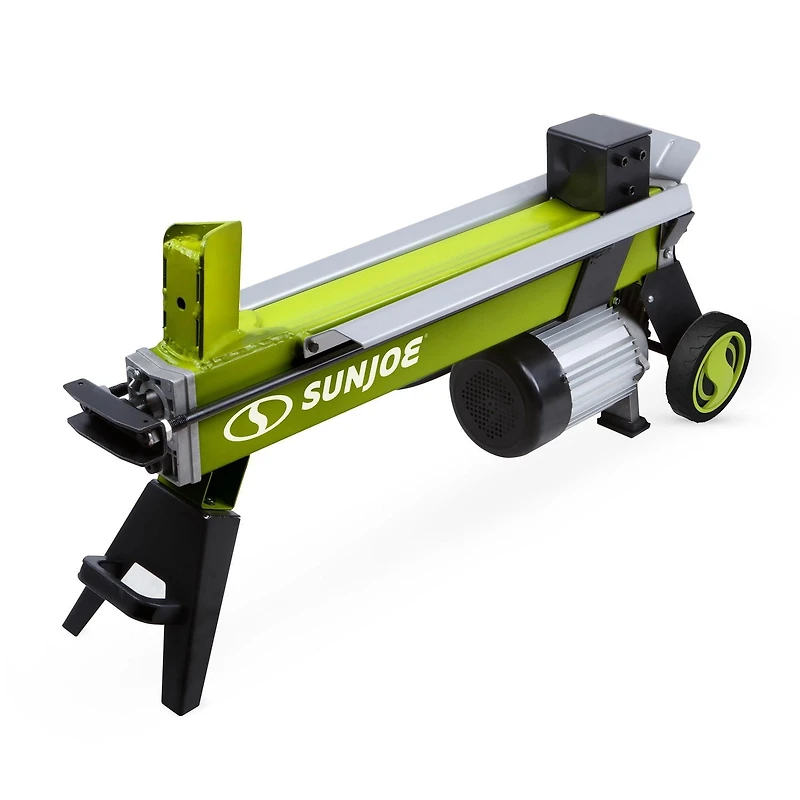 Sun Joe LJ602E Electric Log Splitter, 5-Ton, 15 Amp, Hydraulic Ram