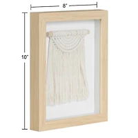 Œuvre d'art encadrée de Macramé tissé Design 3 hometrends
