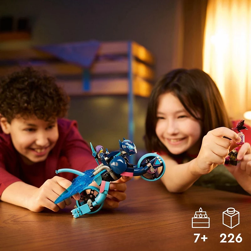 LEGO DREAMZzz La moto chat de Zoey 71479 Ensemble de construction (226 pièces) Comprend 226 pièces, 7+ ans