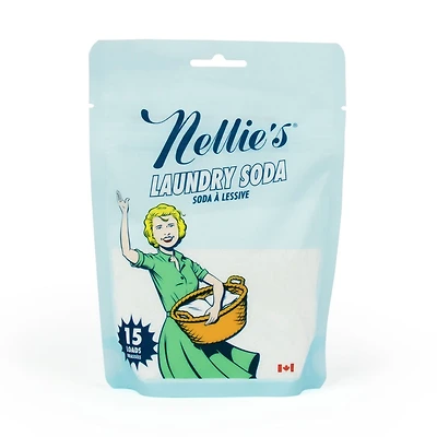 Nellie's Laundry Soda, 15 Loads, 225g, Try-It Size!