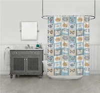 Mainstays PEVA Rideau de douche Chats et lunettes PEVA Chat RD 70x72po