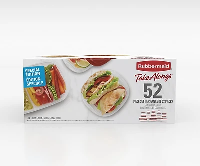 Rubbermaid TakeAlongs Food Storage Containers Special Edition