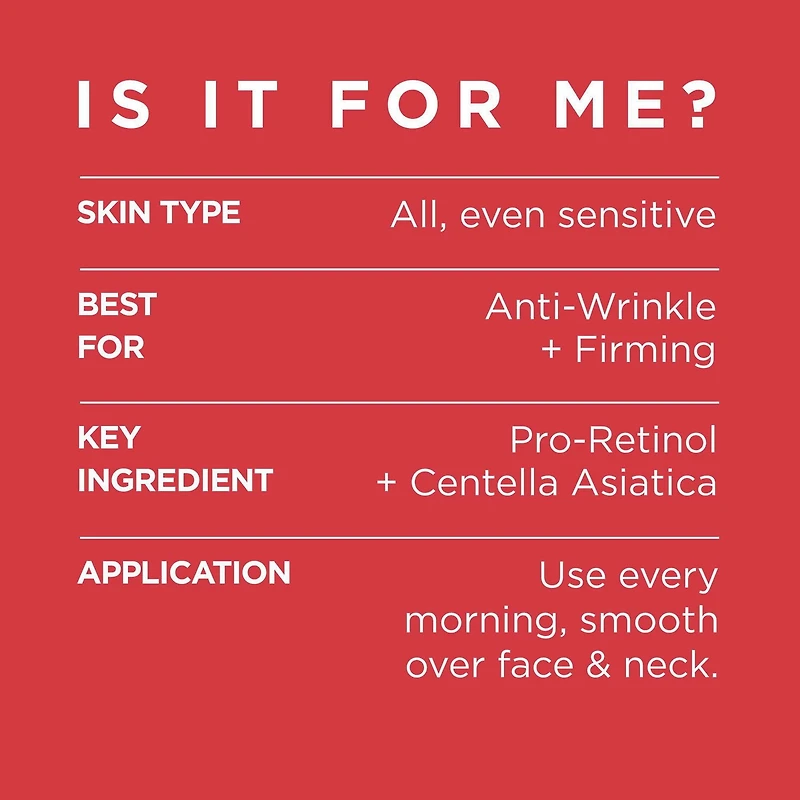L'Oréal Paris Revitalift Anti-Wrinkle + Firming Anti-Aging Cream, Day Moisturizer with Pro-Retinol + Centella Asiatica