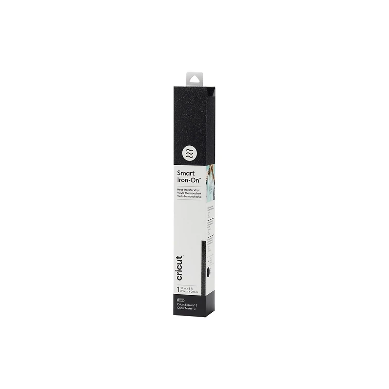 Cricut Smart Iron-On Glitter (3 ft), Black